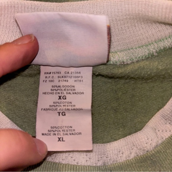 Vintage Double Crew Neck Grandma Sweater Winter - Picture 7 of 8